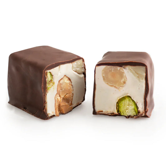 Ooh La La Mini Dark Chocolate Coated Nougat 115g 8/CS