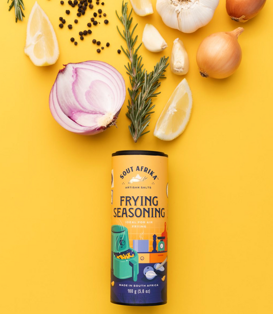 Funky Ouma 'Sout Afrika' Shaker Frying Seasoning 150g Shaker