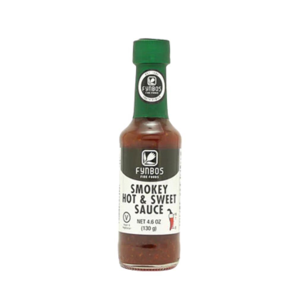 Fynbos Smokey Hot & Sweet Sauce 130g 6/CS