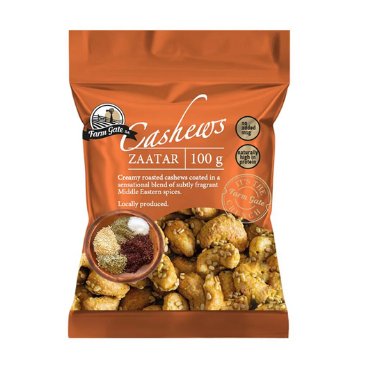 Farm Gate Cashews - Za'tar Flavoured 100g 18/CS