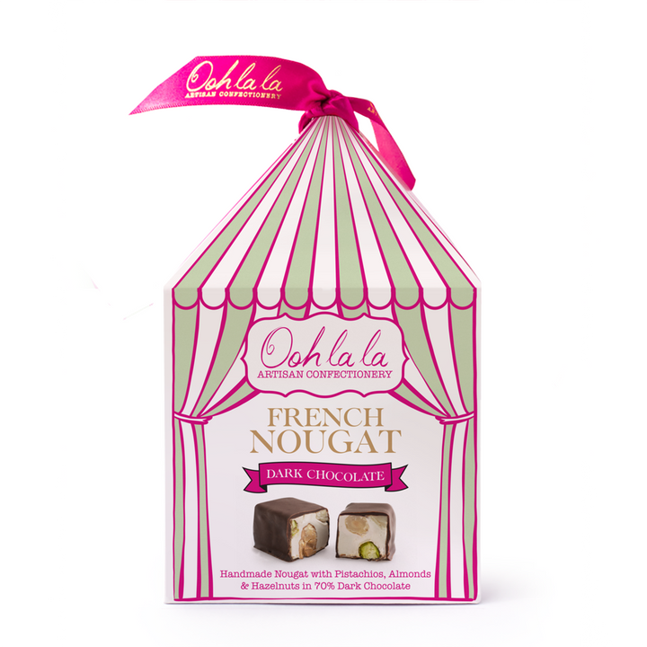 Ooh La La Mini Dark Chocolate Coated Nougat 115g 8/CS