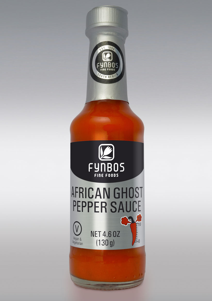 Fynbos African Ghost Pepper Sauce 130g Bottle