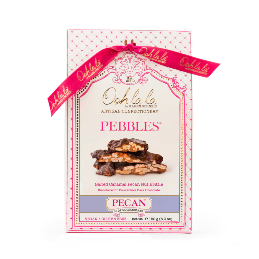 Ooh La La Pecan Pebbles In Dark Chocolate 150g 8/CS