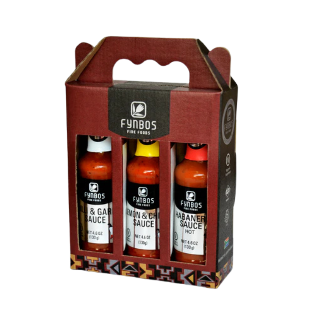 Fynbos Sauces Giftset 3x130g 6/CS