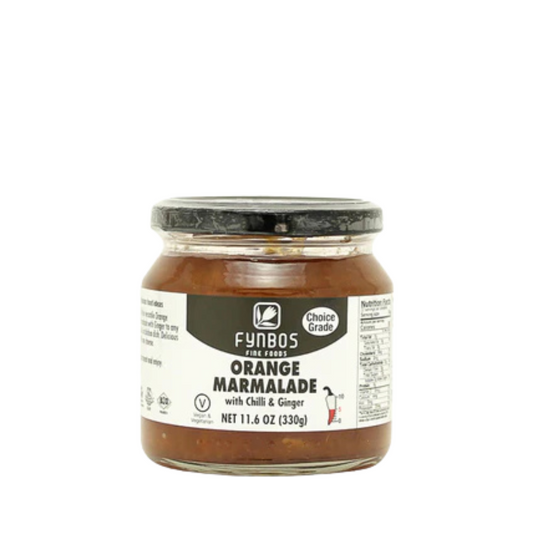 Fynbos Orange Marmalade Jam with Chilli & Ginger 330g 6/CS